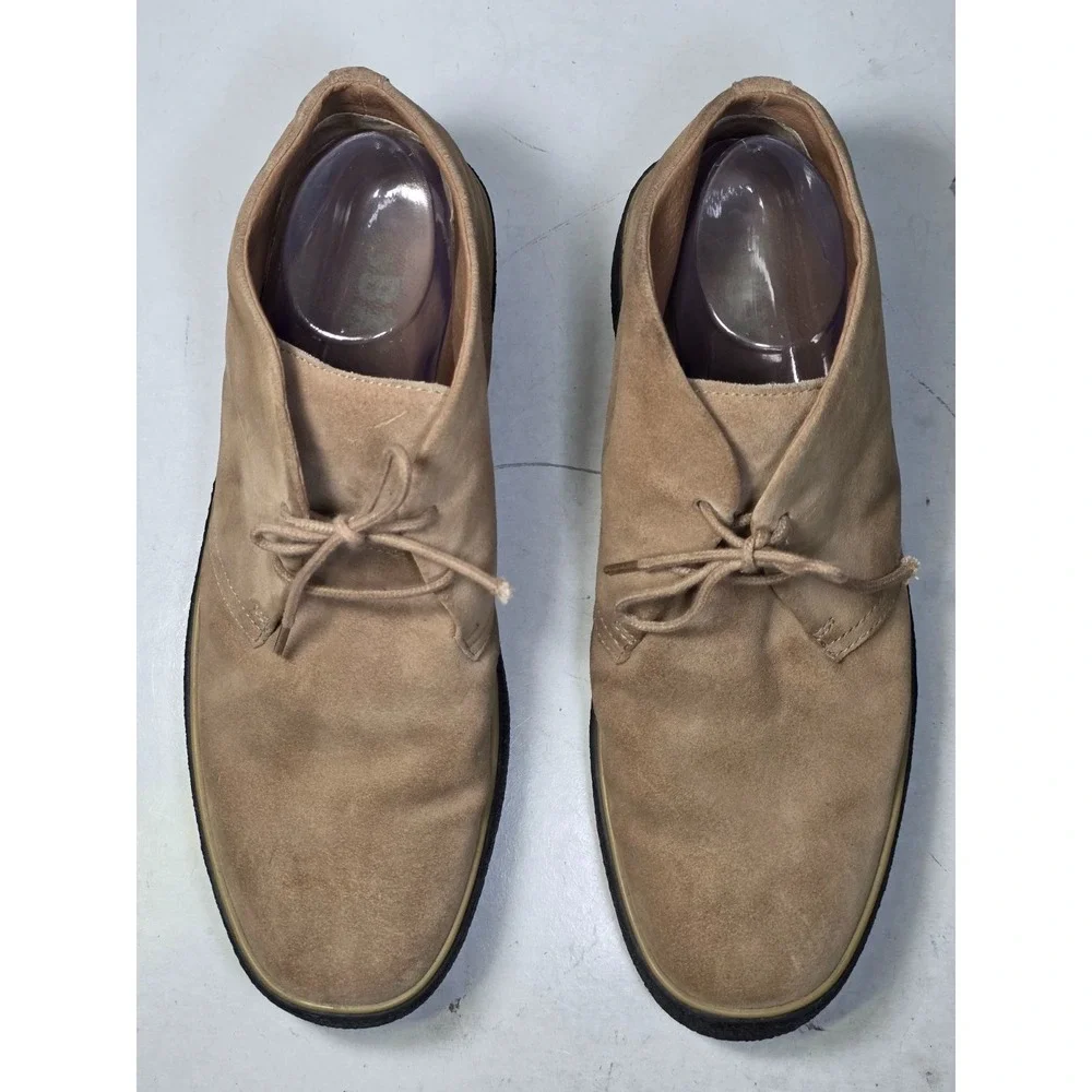 GBX Boots Men's Size 13‎ M Brown Suede Chukka Ankle Leather Lace Up Shoes